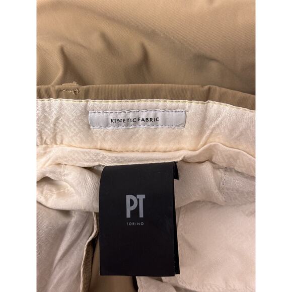 PT Torino Pants 36 x 33 Mens Kinetic Fabric Slim Fit Stretch Tech Size 56 - Picture 10 of 11